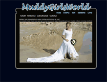 Tablet Screenshot of muddygirlsworld.com
